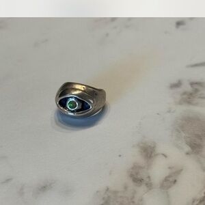 Silver Eye Ring